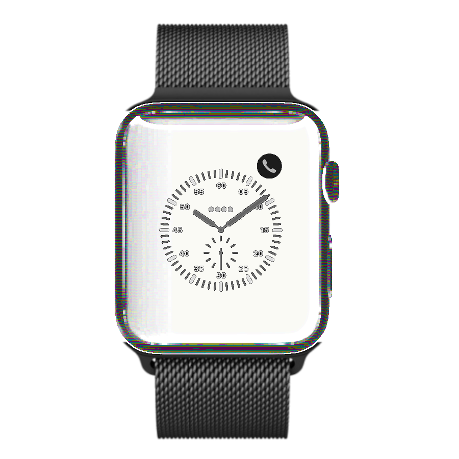 apple watch gold with milanese loop