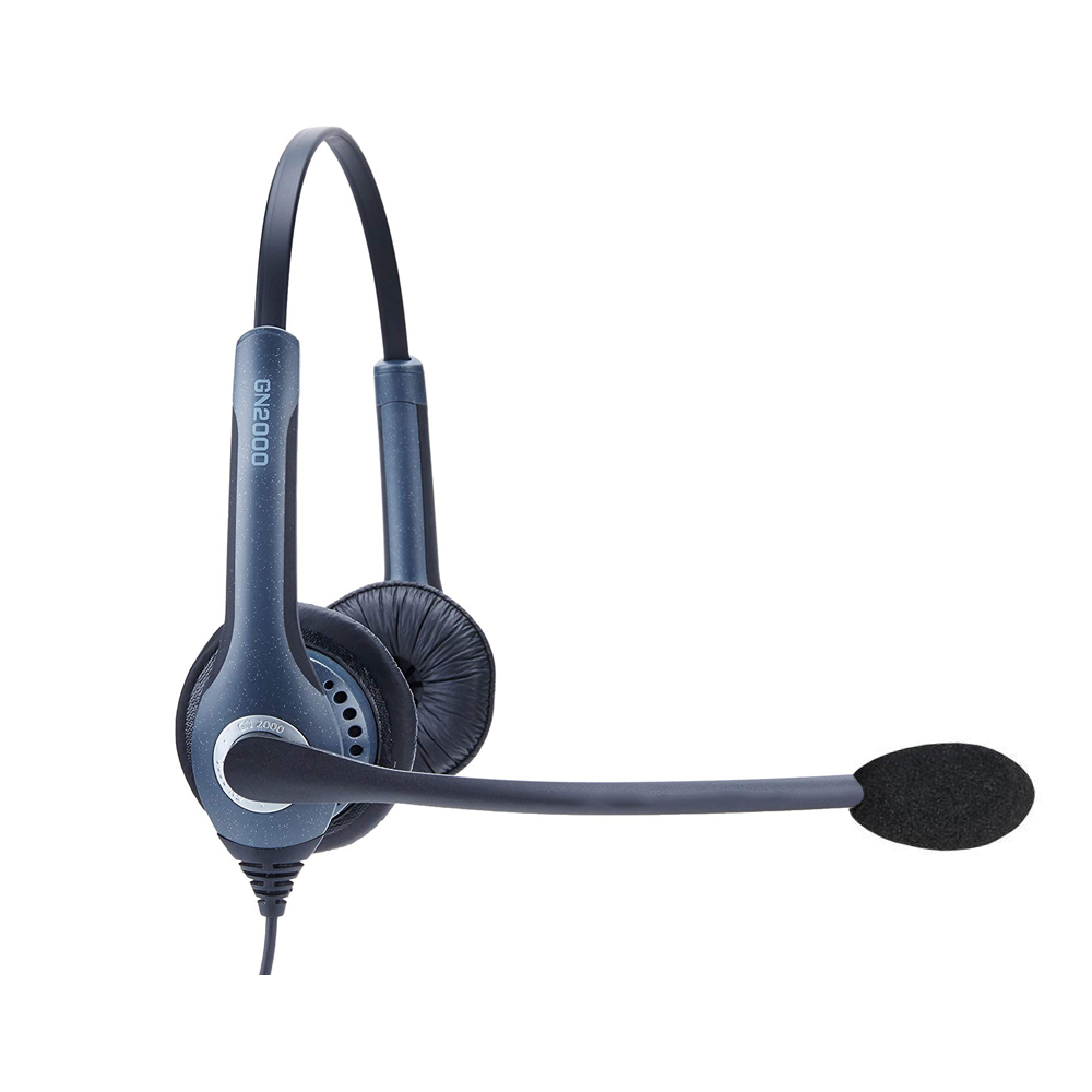 Jabra GN2000 Quick Disconnect (QD) Wired Duo Wideband Frequency Headset